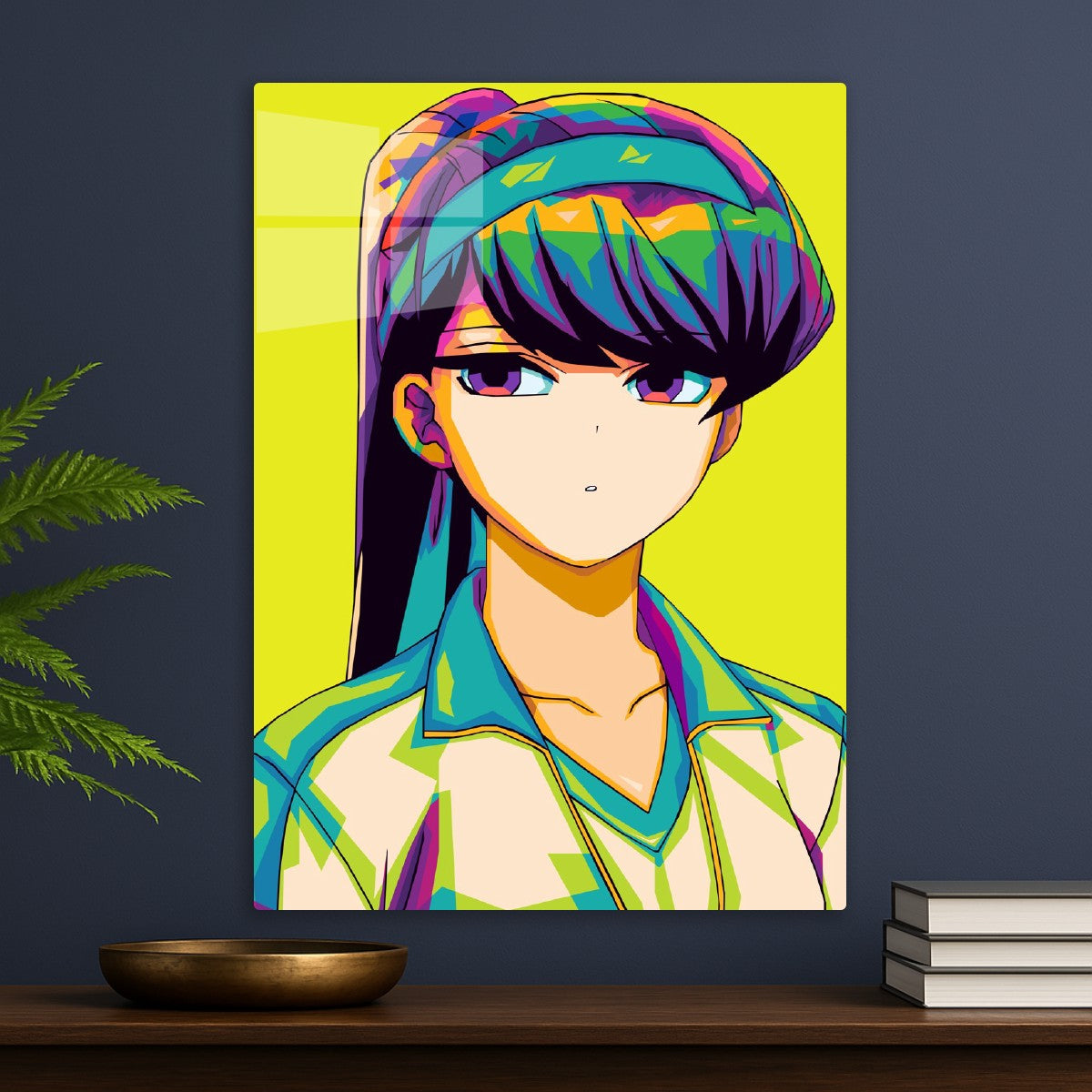 Komi Can't Communicate pop art