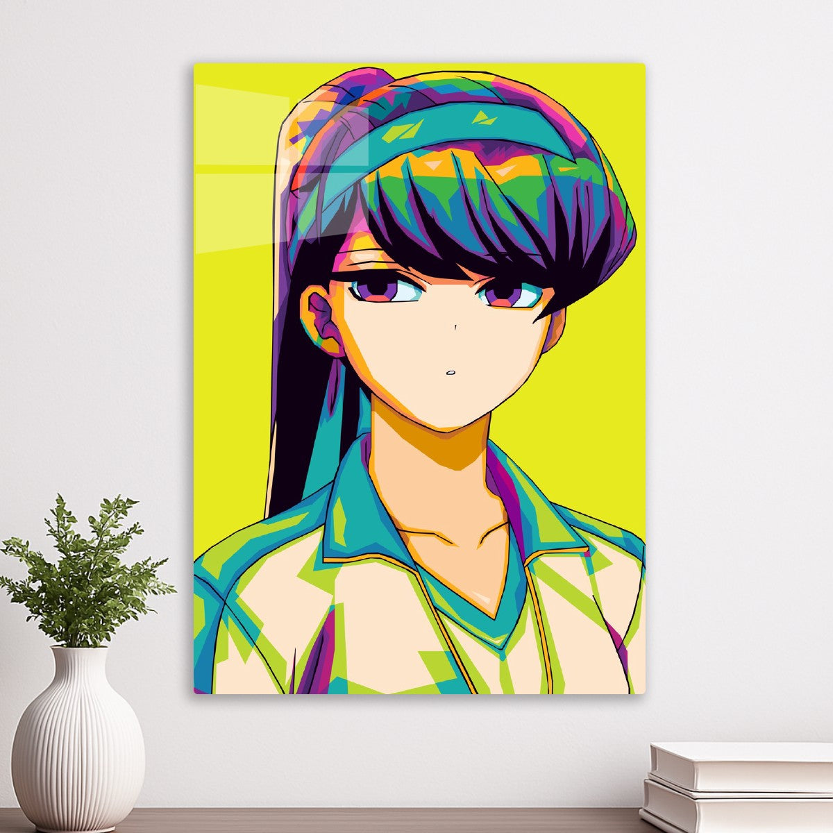 Komi Can't Communicate pop art
