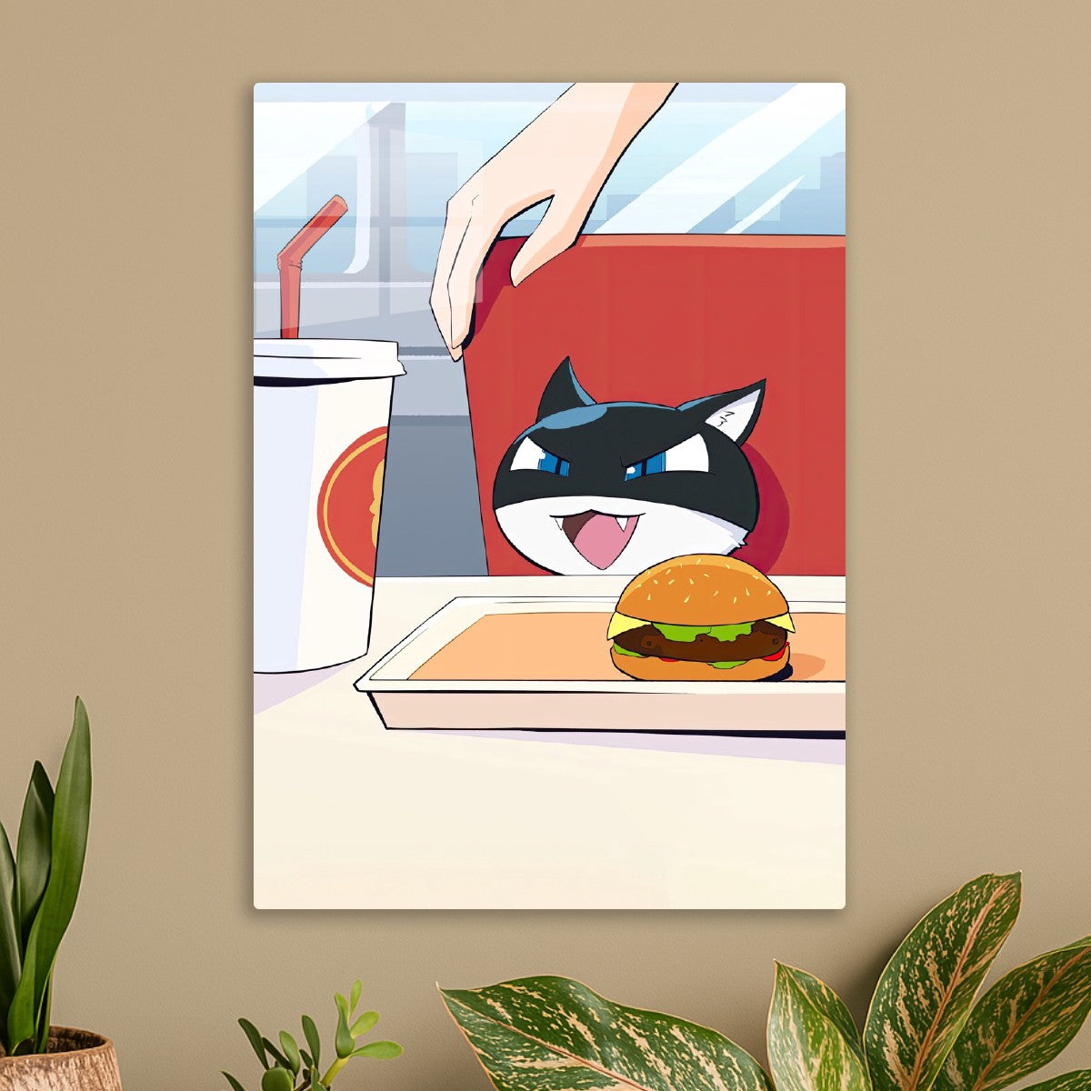 Fierce Black cat anime 