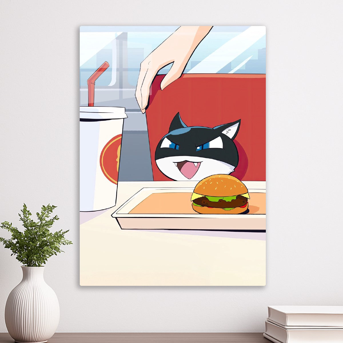 Fierce Black cat anime 