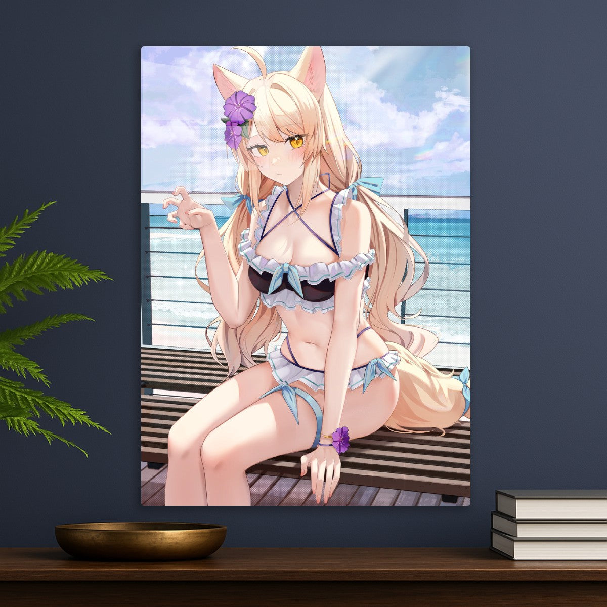 Bikini anime fox girl