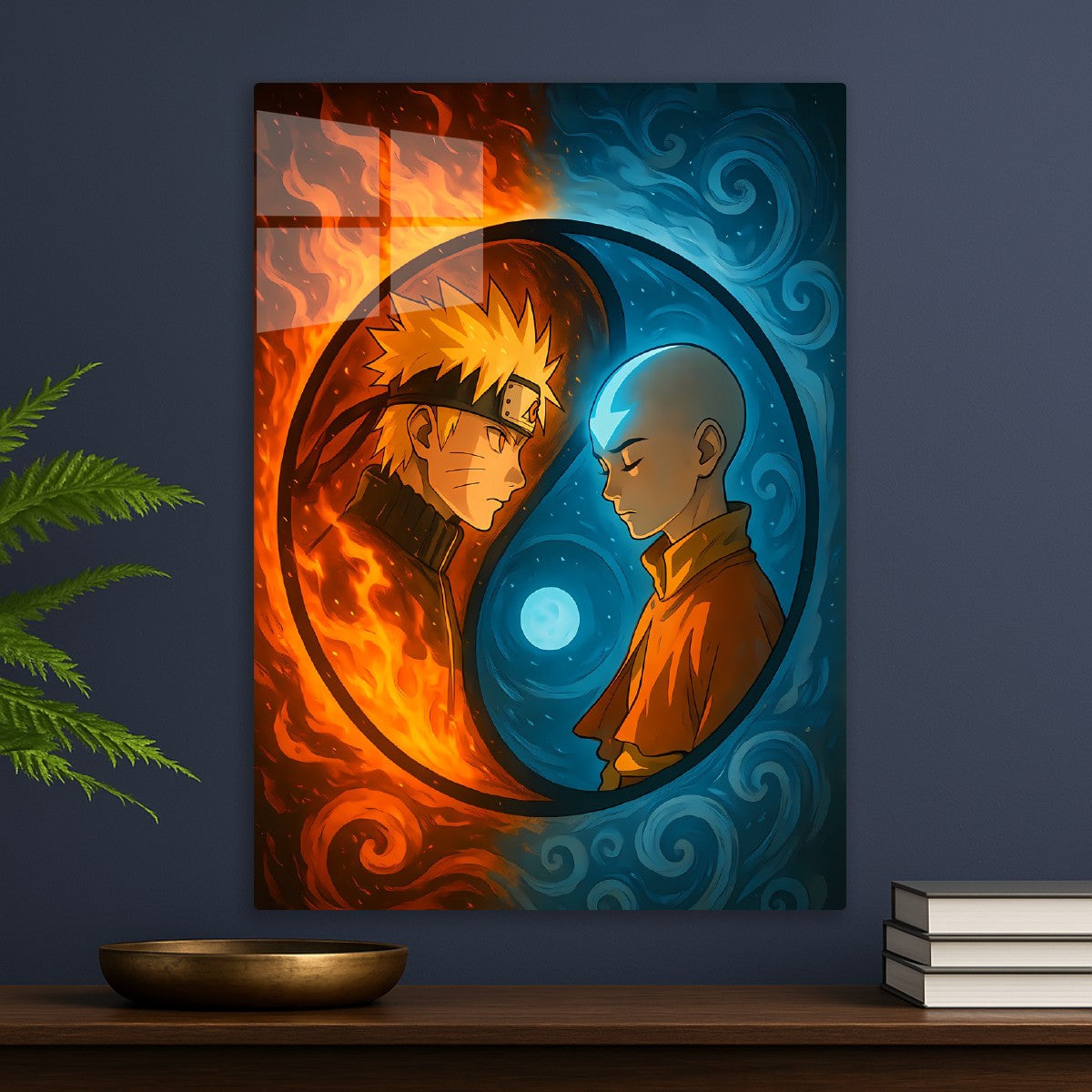 Naruto & Aang:Yin Yang Balance