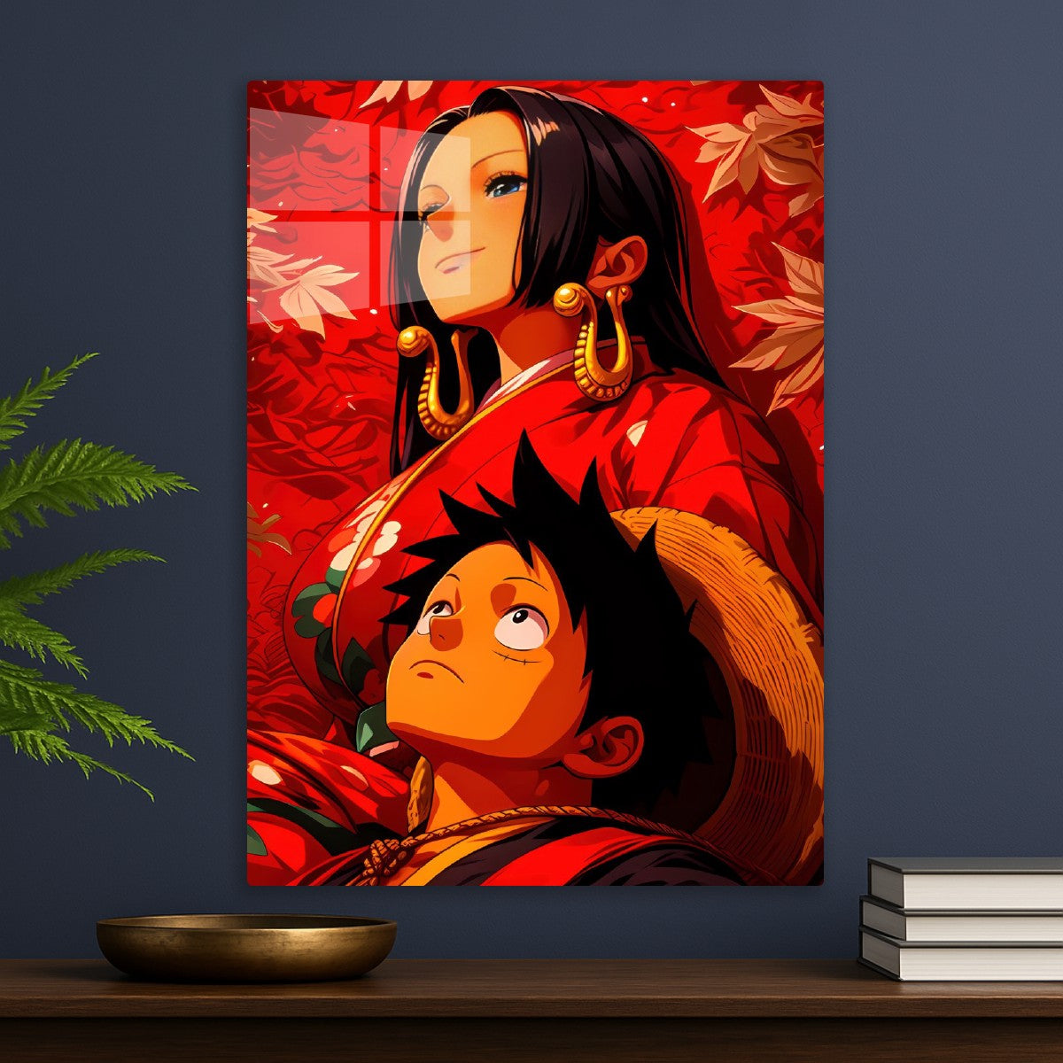 Luffy and Boa Hancock