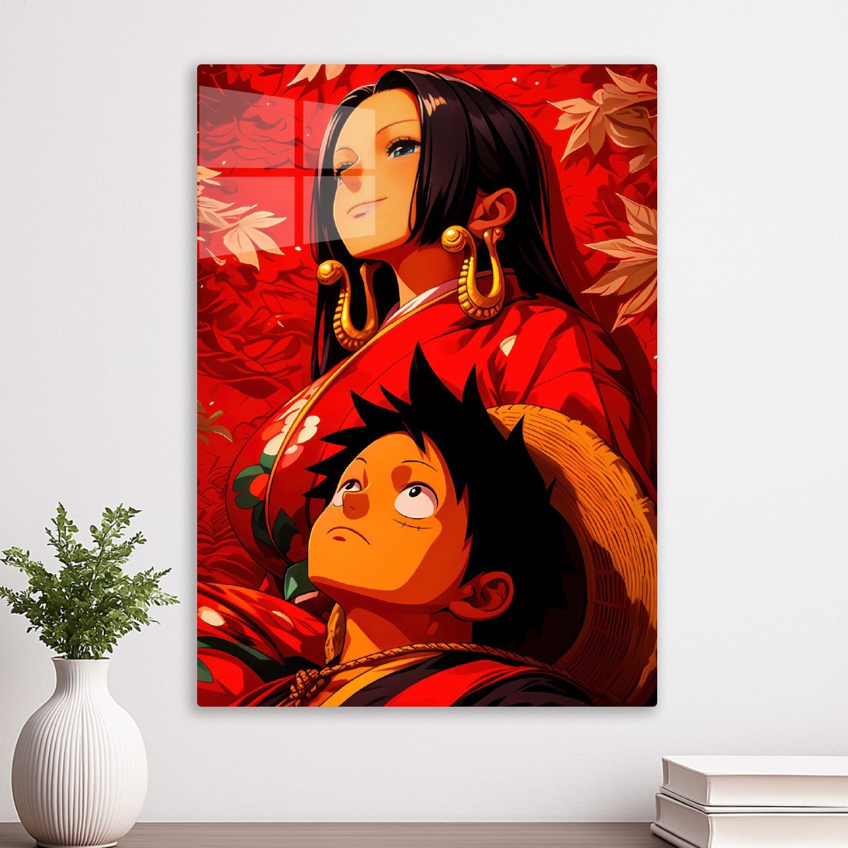 Luffy and Boa Hancock