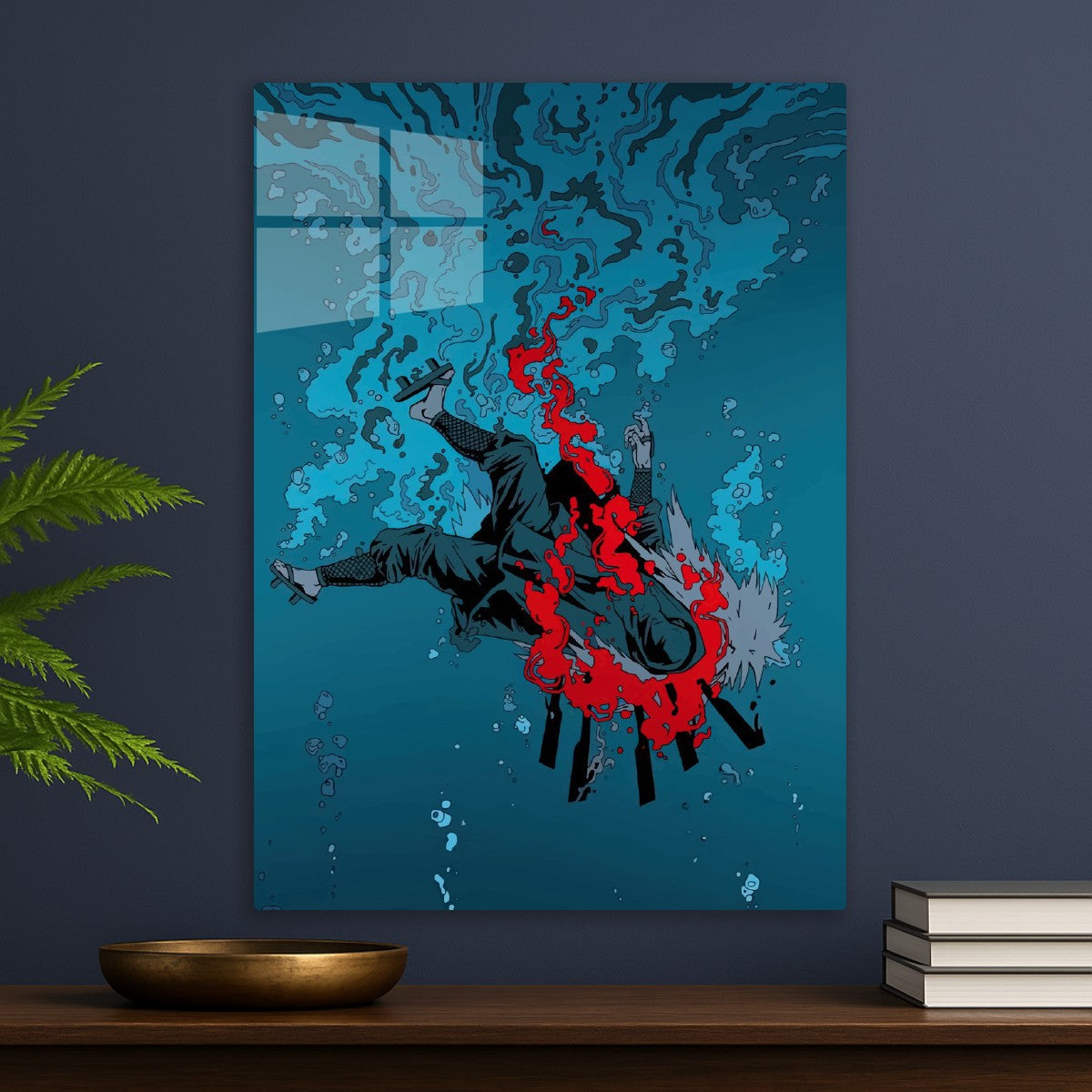 Jiraiya die in water, Naruto