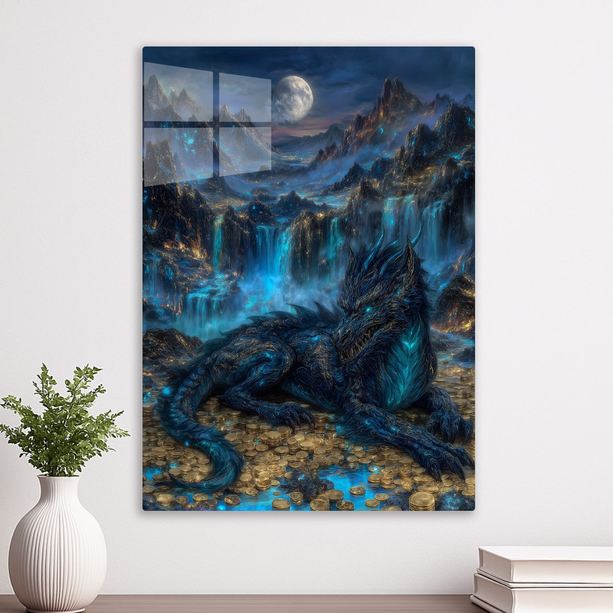 Moonlit Dragon's Treasure