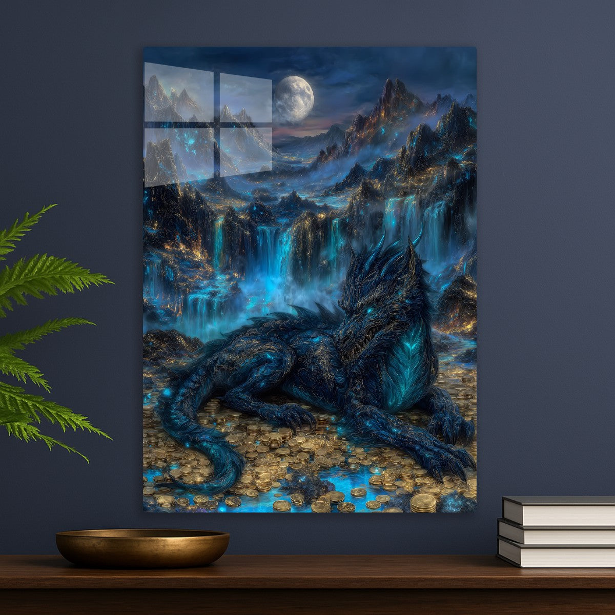 Moonlit Dragon's Treasure