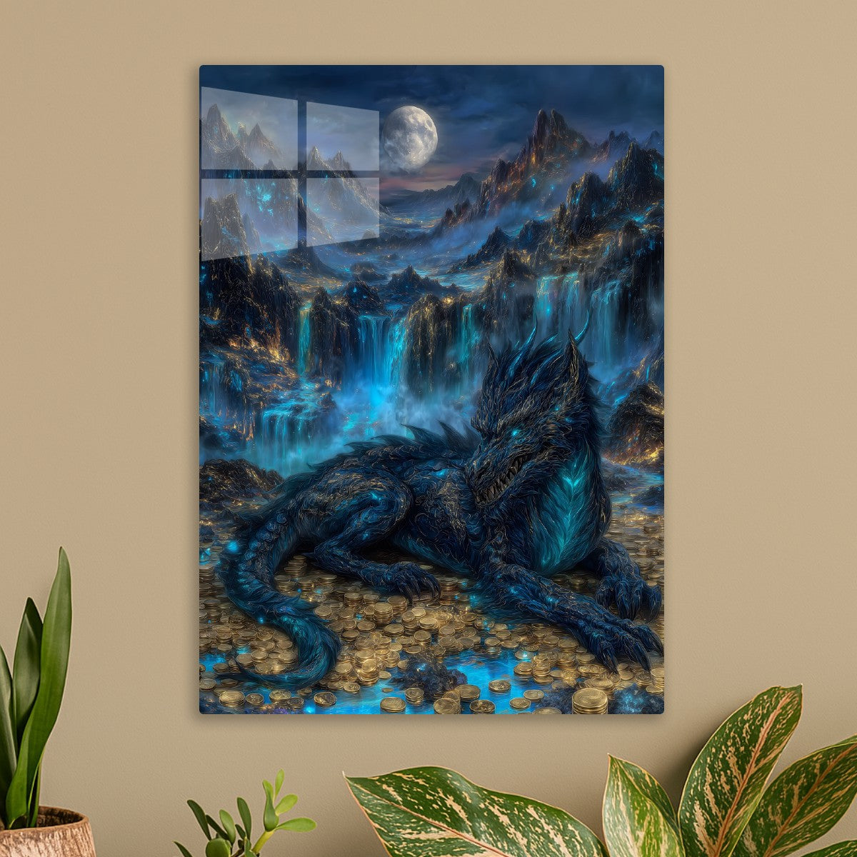 Moonlit Dragon's Treasure