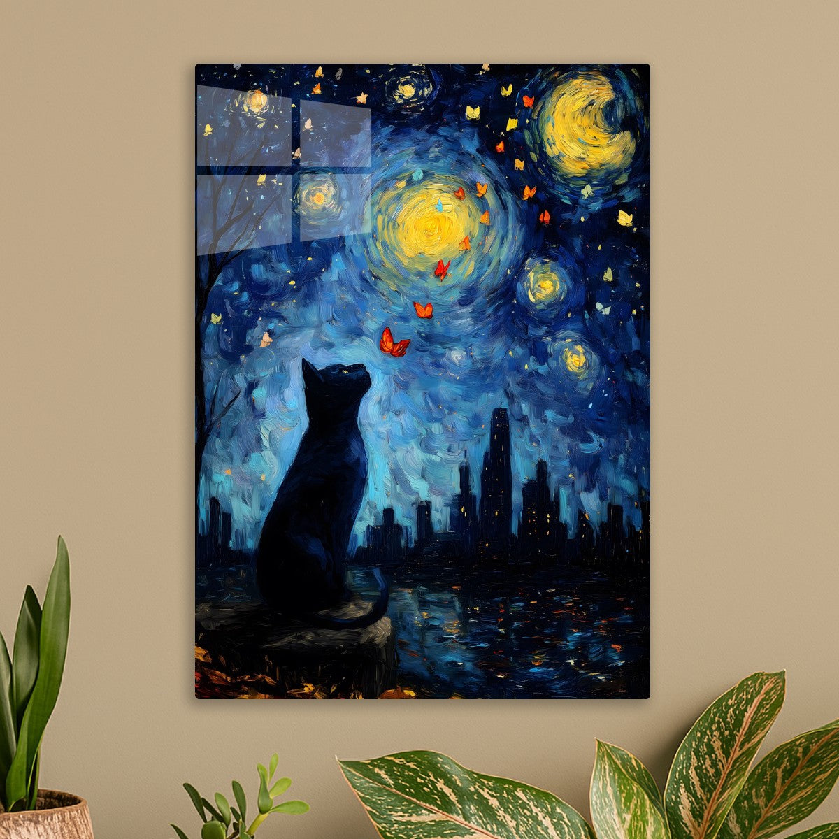 Whiskers Under the Starry Nigh