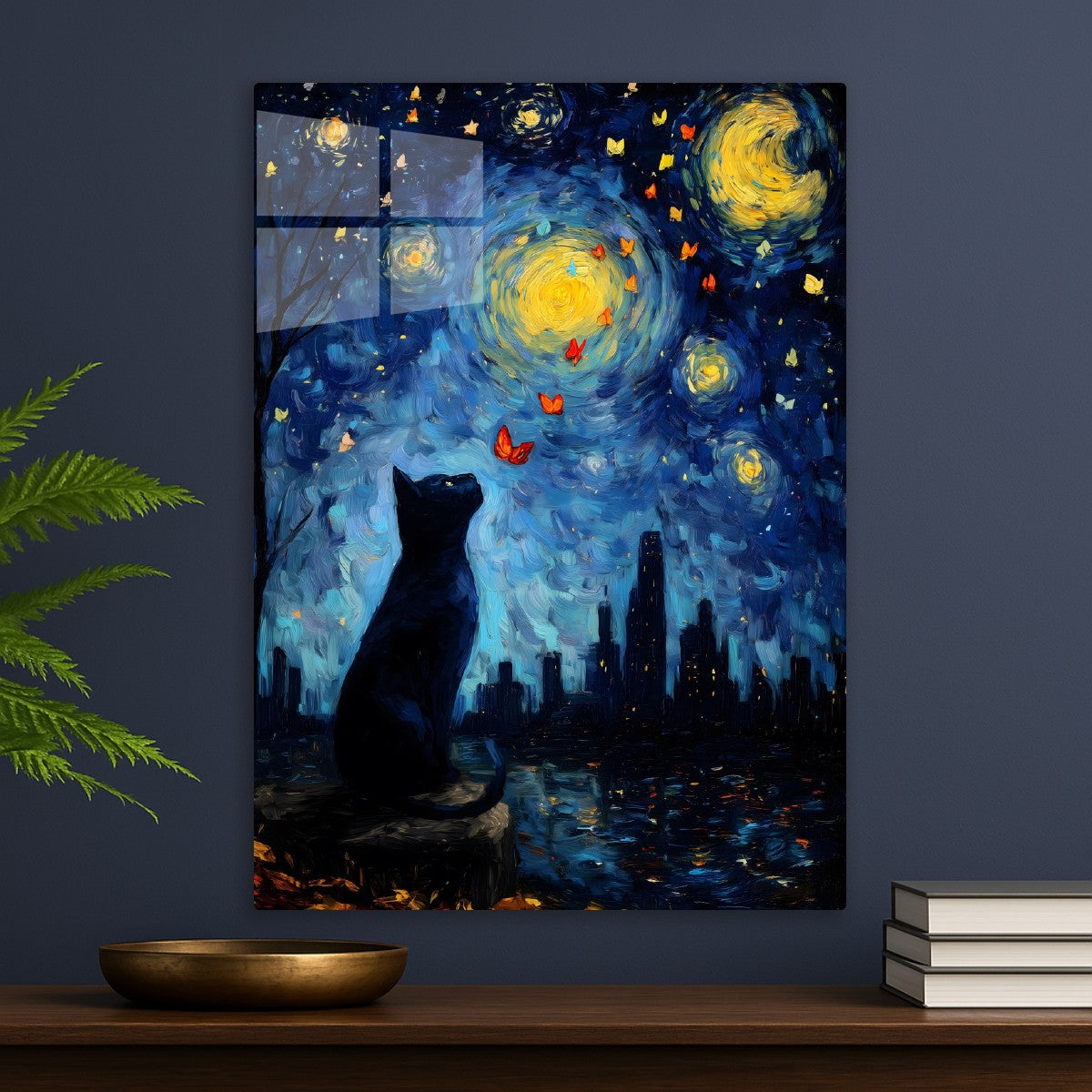 Whiskers Under the Starry Nigh