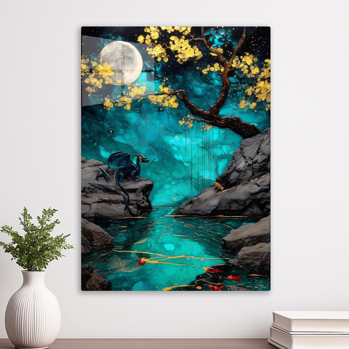 Moonlit Dragon's Sanctuary