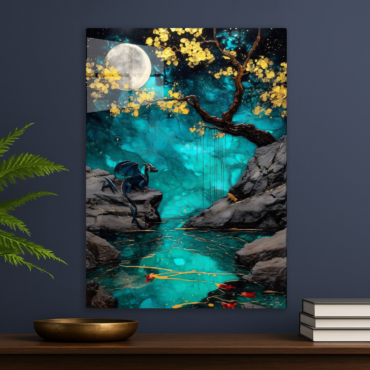 Moonlit Dragon's Sanctuary