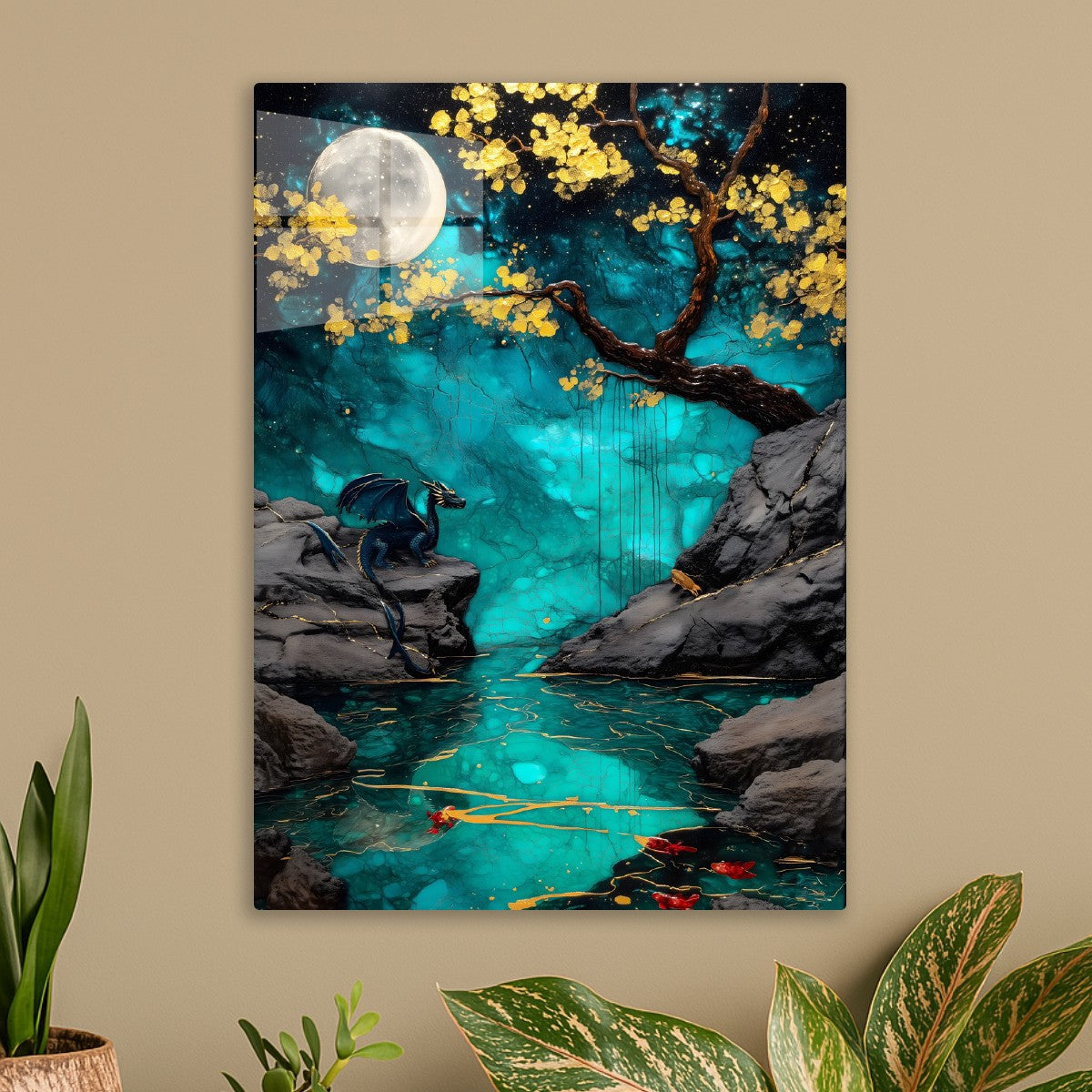 Moonlit Dragon's Sanctuary
