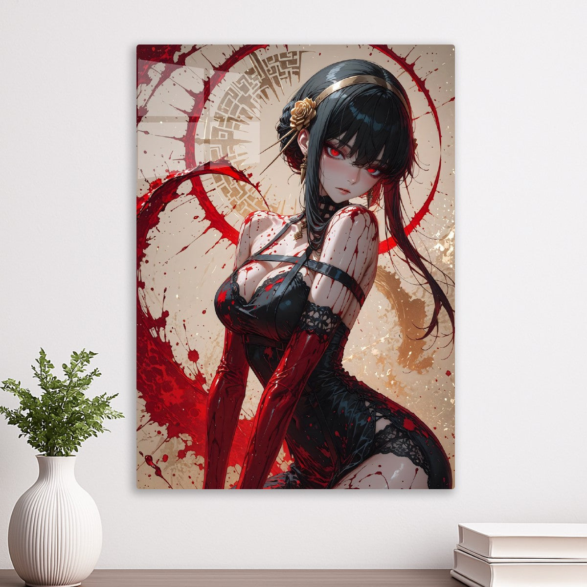 Crimson Elegance
