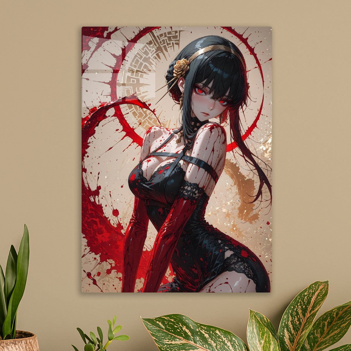 Crimson Elegance