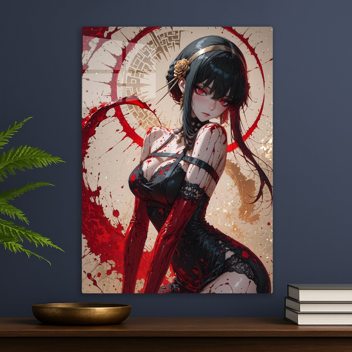 Crimson Elegance