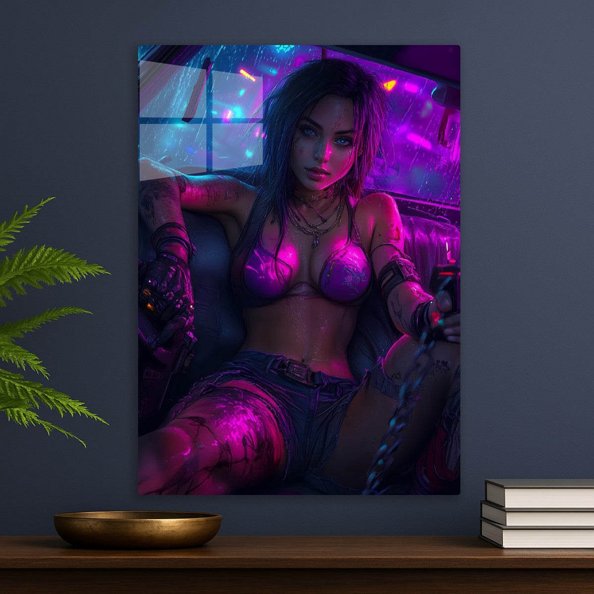 Neon Night Warrior