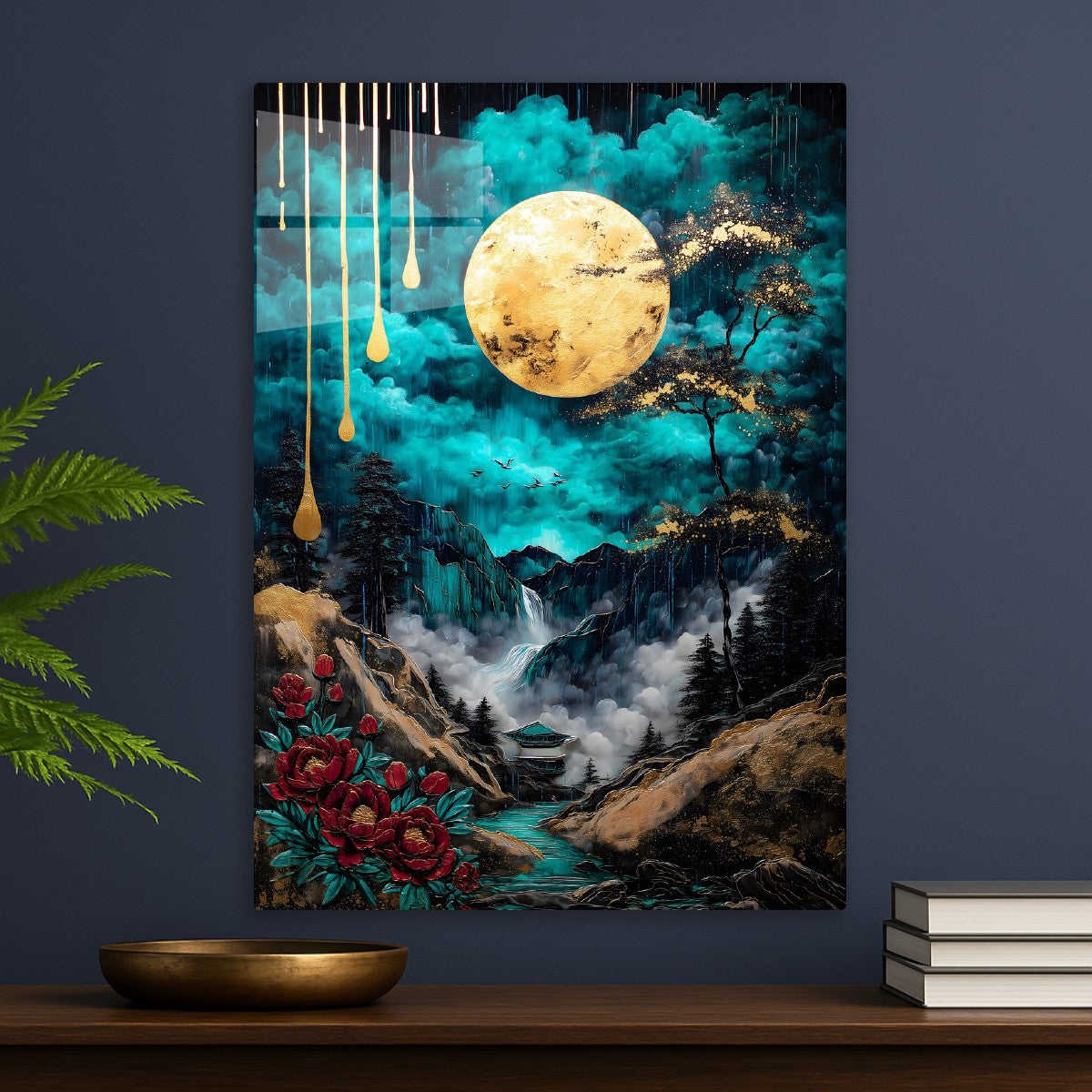 Golden Moonlit Dreamscape