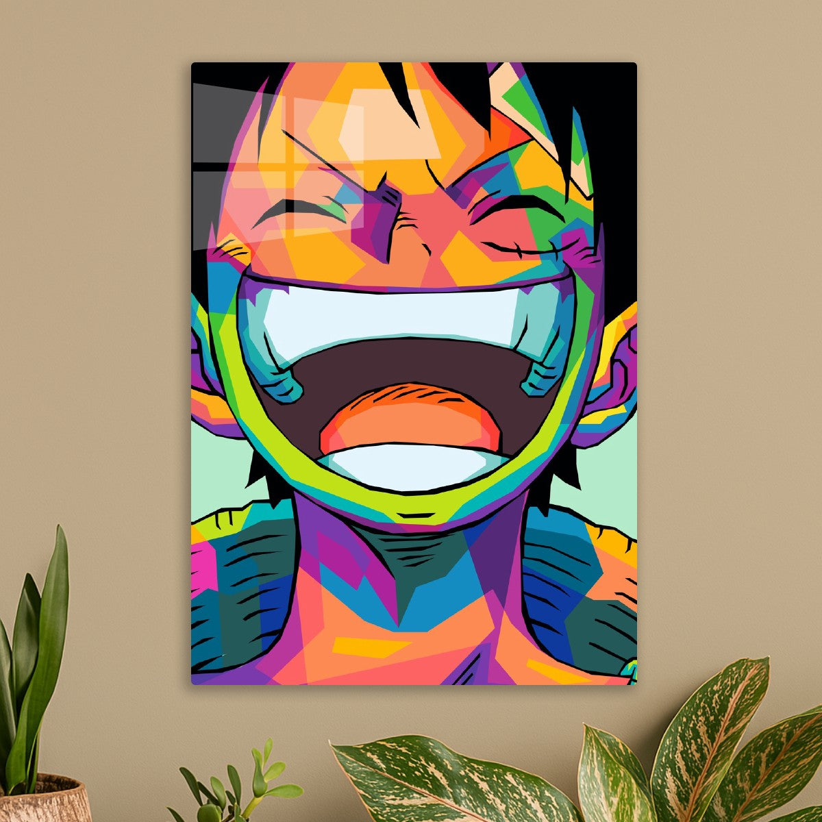 One Piece Luffy Pop Art