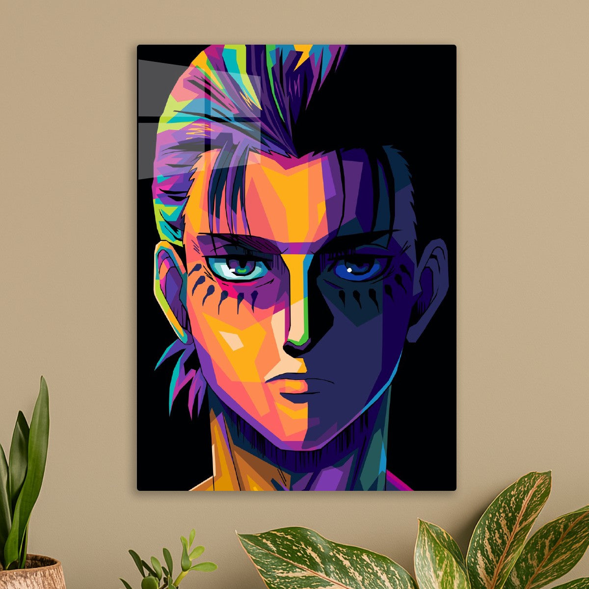 Eren Yeager, Attack on titan pop art anime