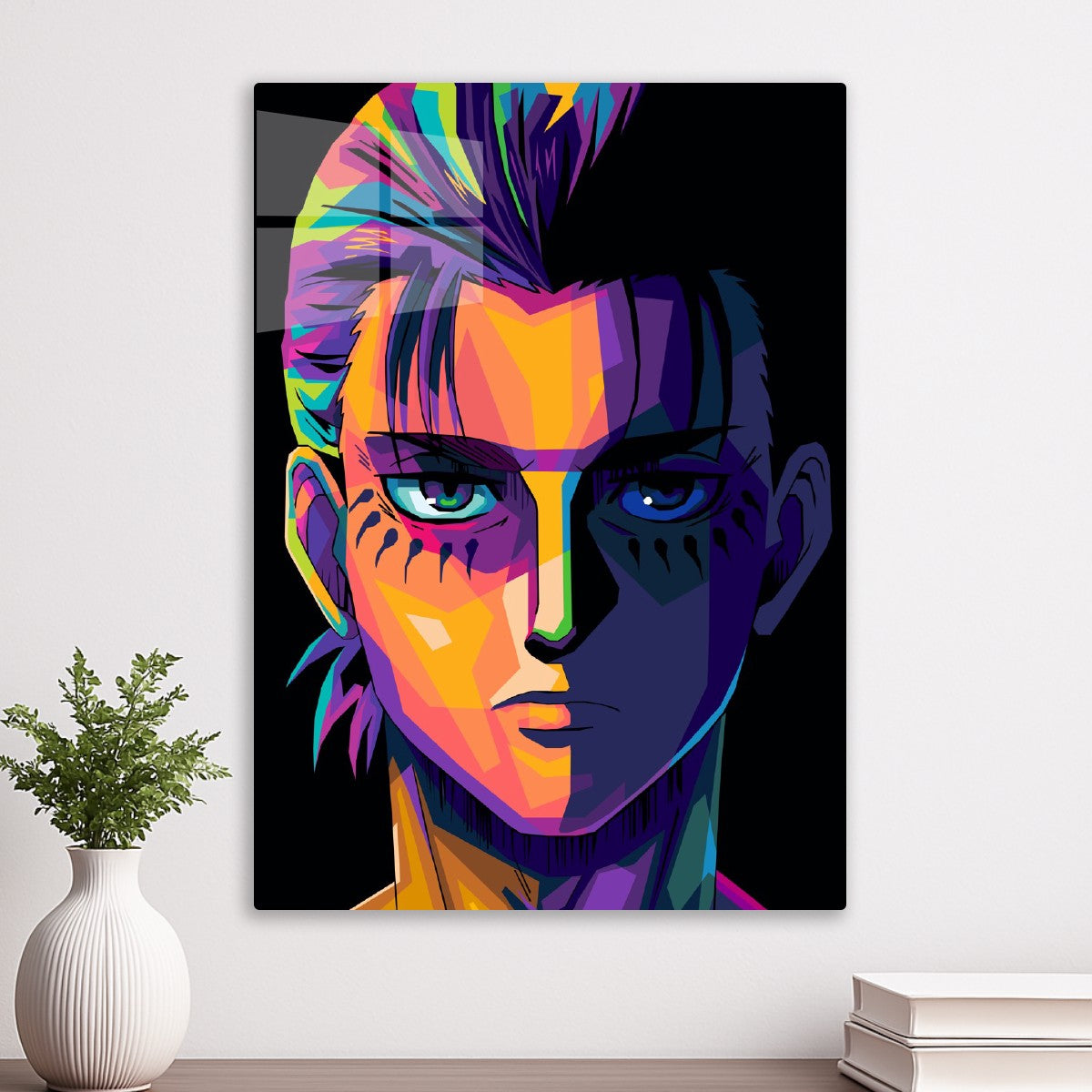 Eren Yeager, Attack on titan pop art anime