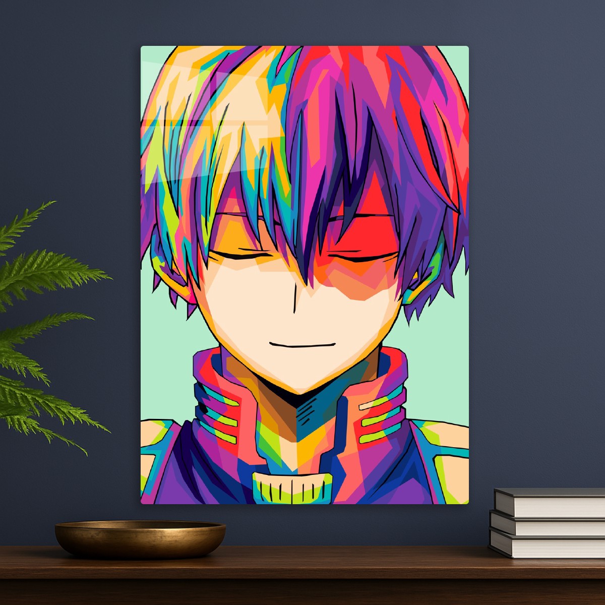 Shoto Todoroki, My Hero Academia pop art anime