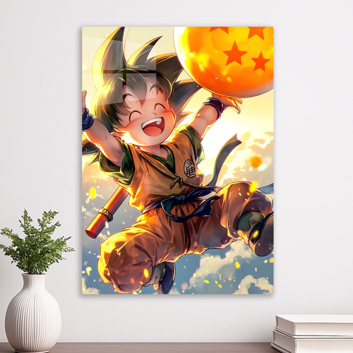 Goku as a child
