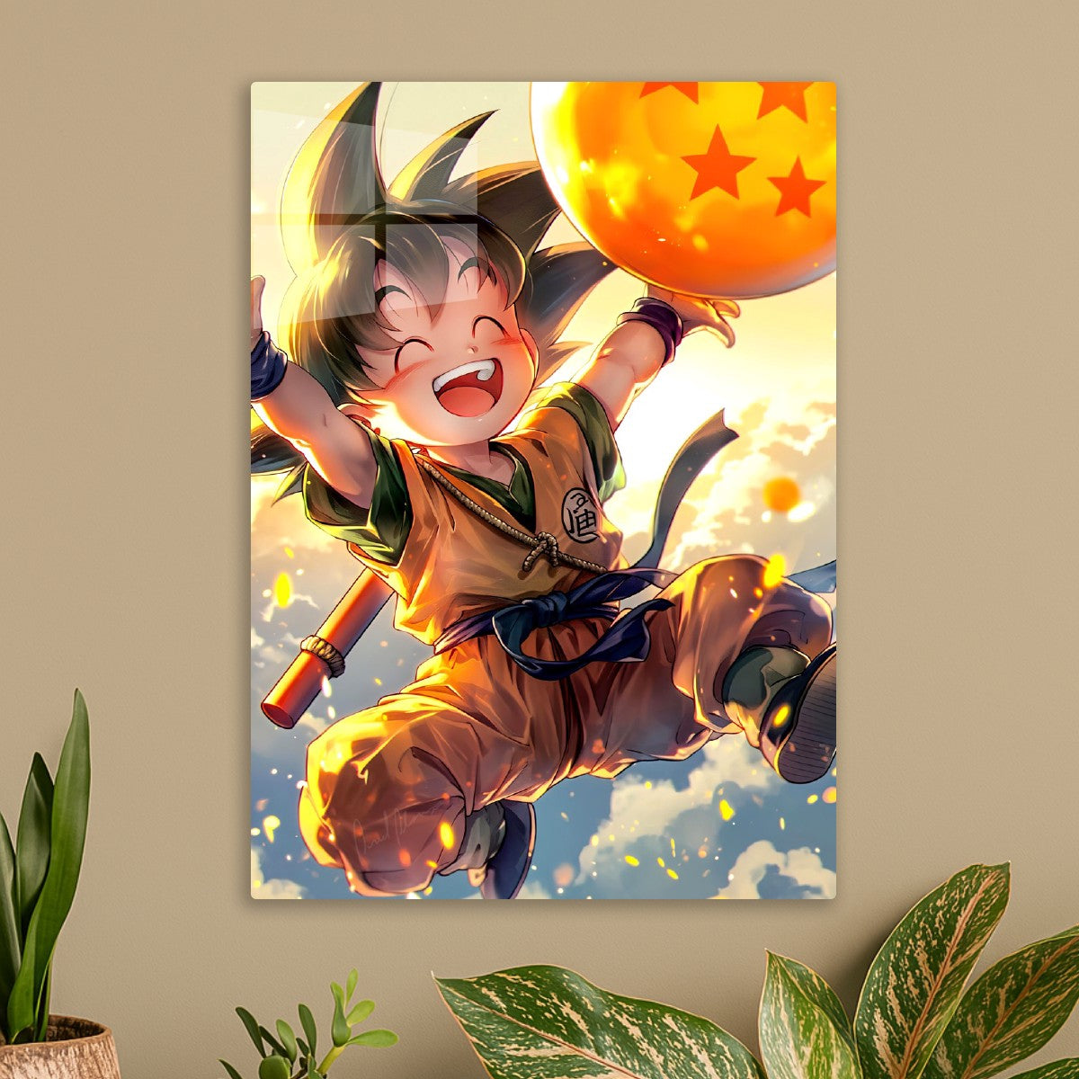 Goku as a child