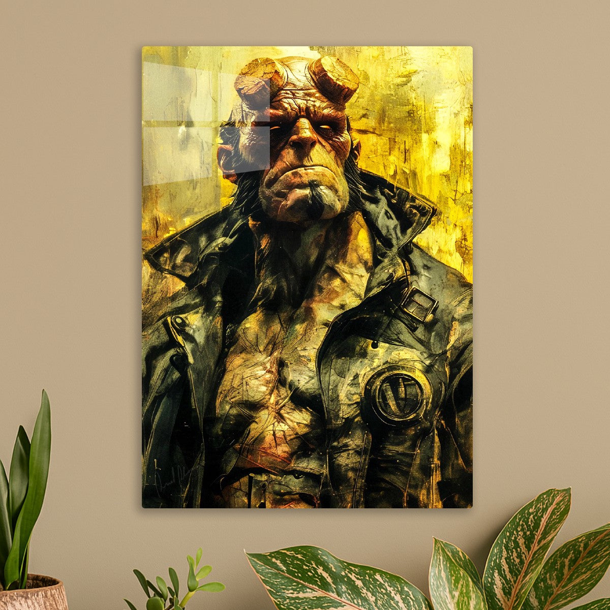Hellboy portrait