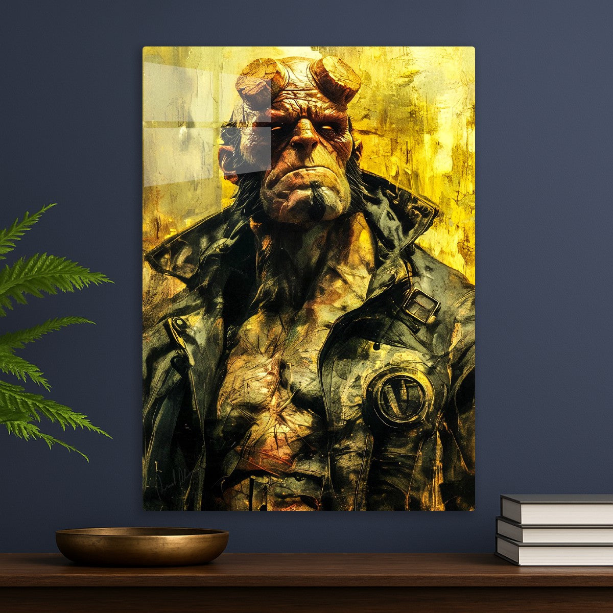 Hellboy portrait