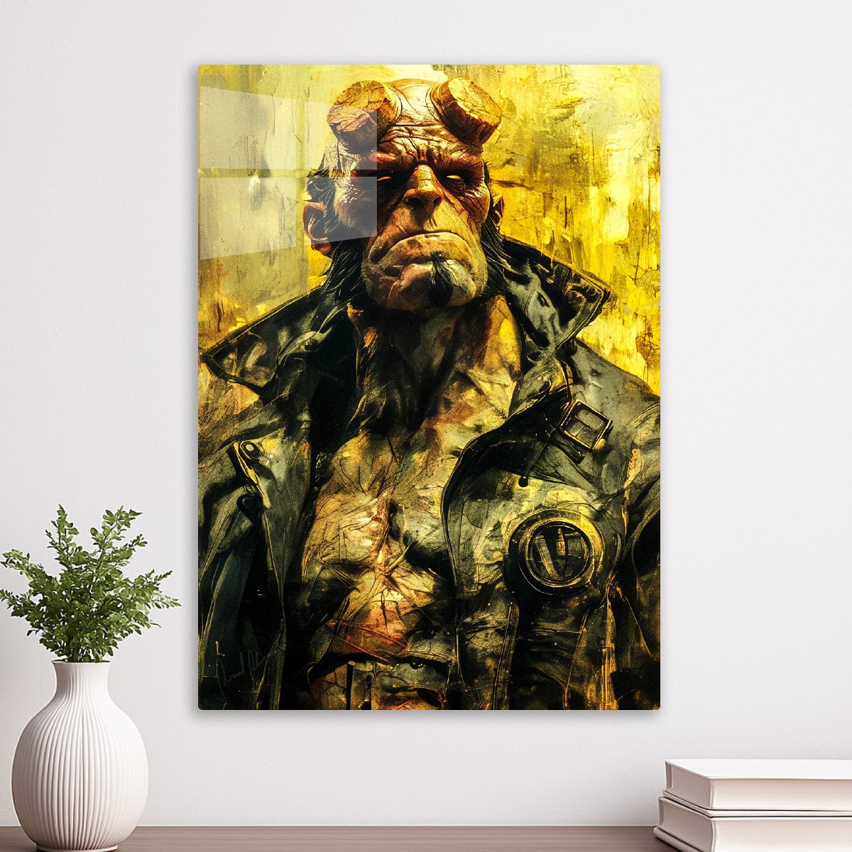Hellboy portrait