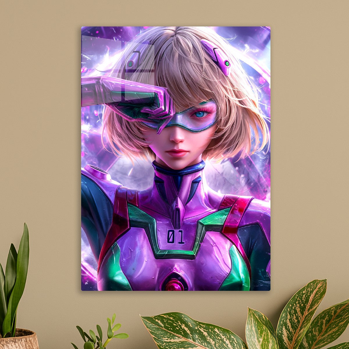 Rei Ayanami , Evangelion Mecha girl