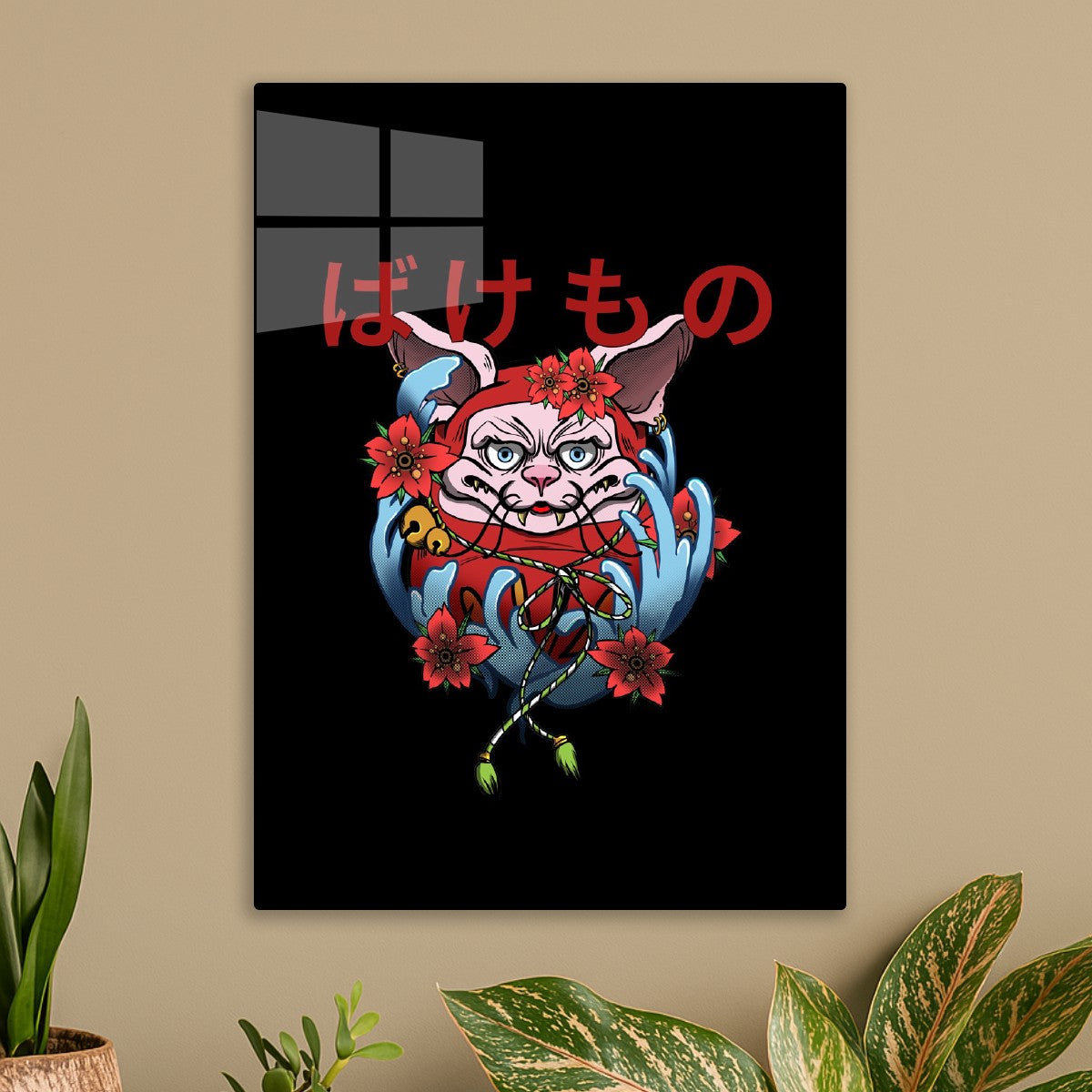 Japanese Aesthetics Daruma Cat