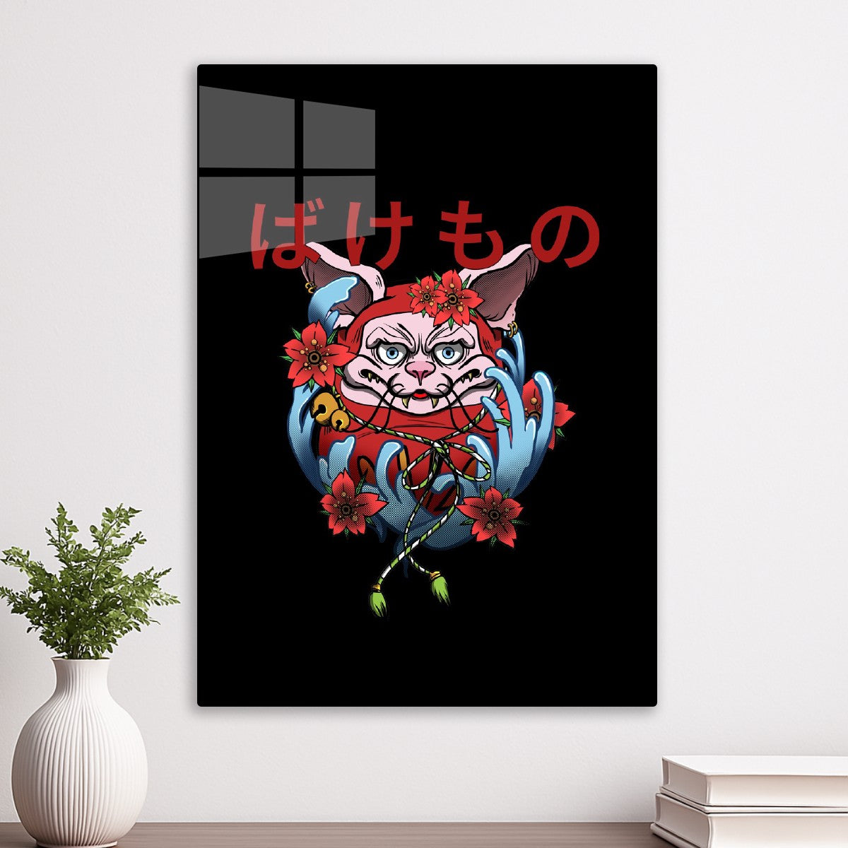 Japanese Aesthetics Daruma Cat