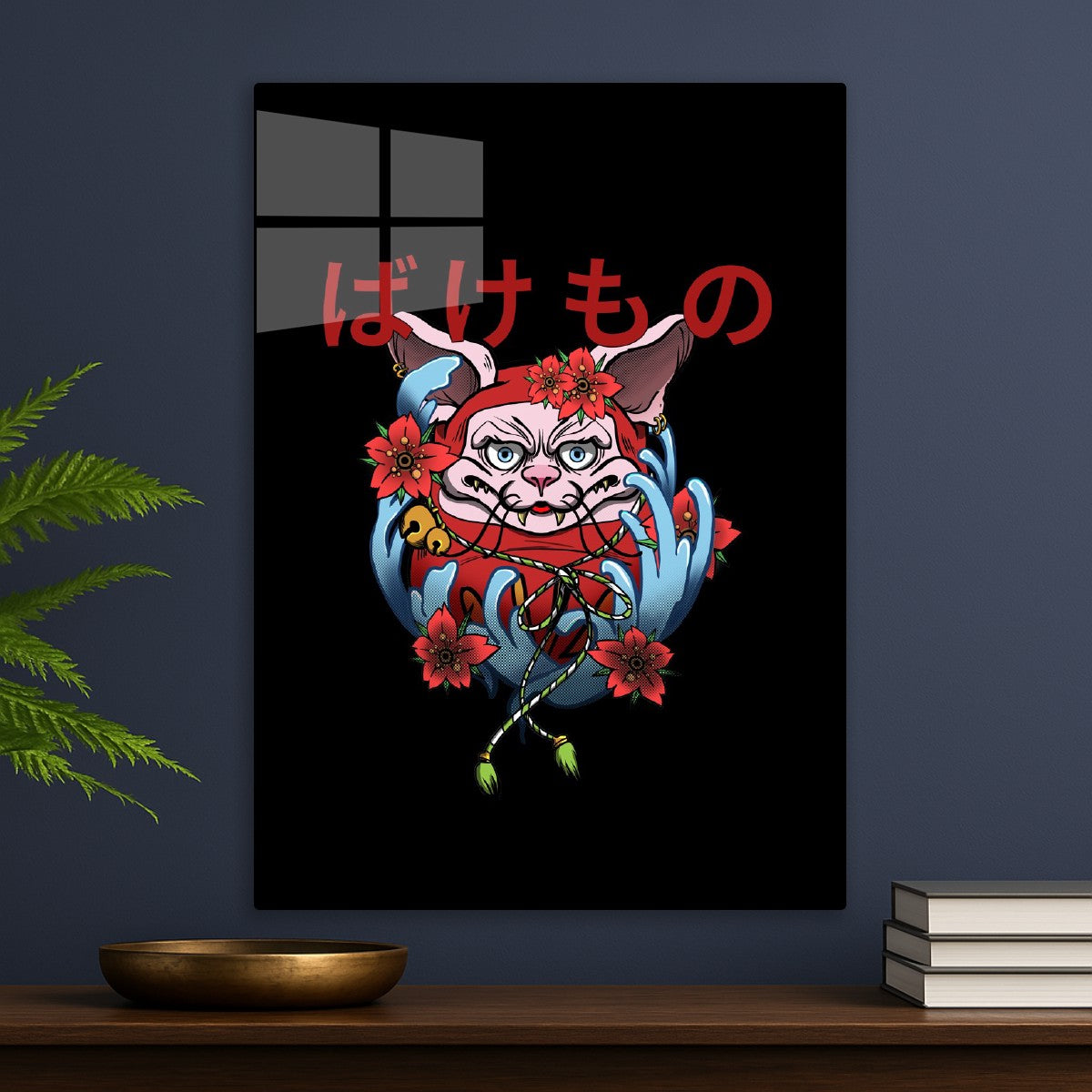 Japanese Aesthetics Daruma Cat