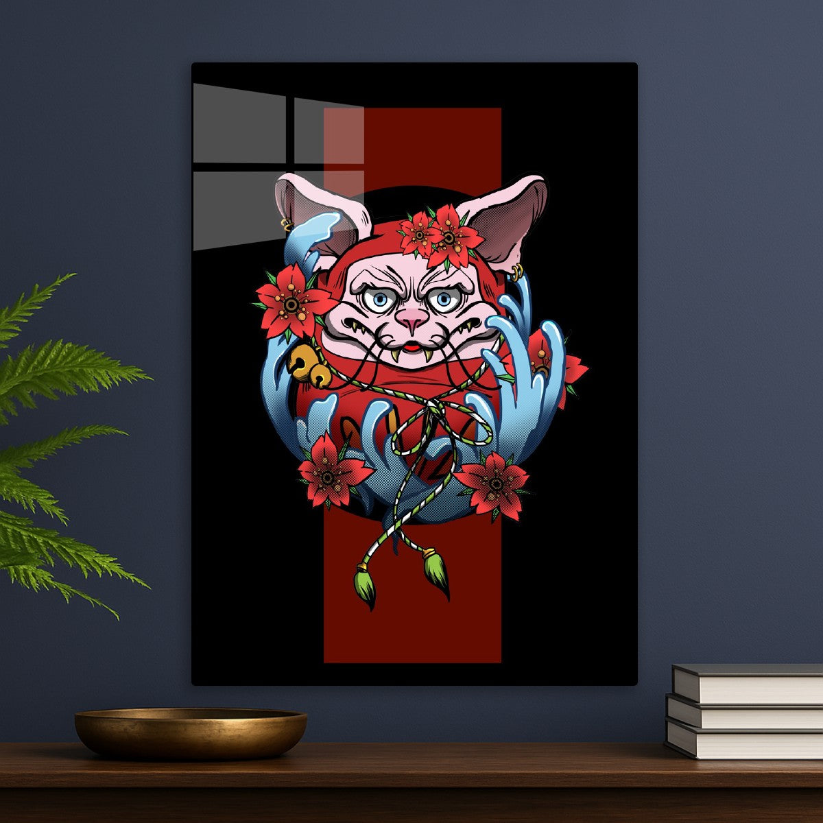 Japanese Aesthetics Daruma Cat