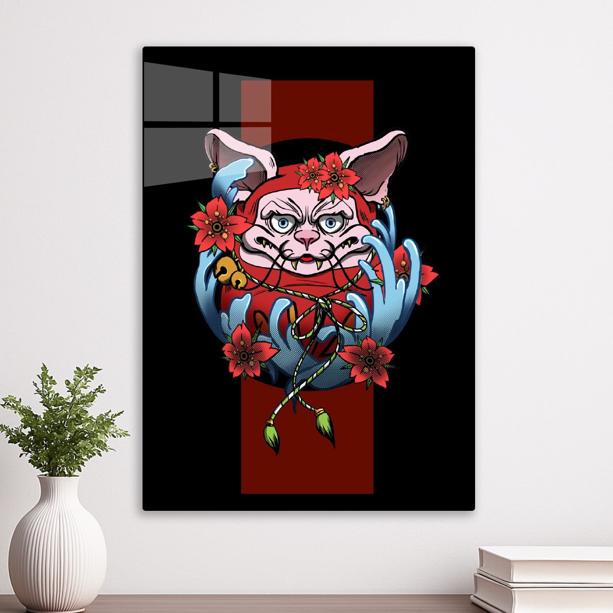 Japanese Aesthetics Daruma Cat