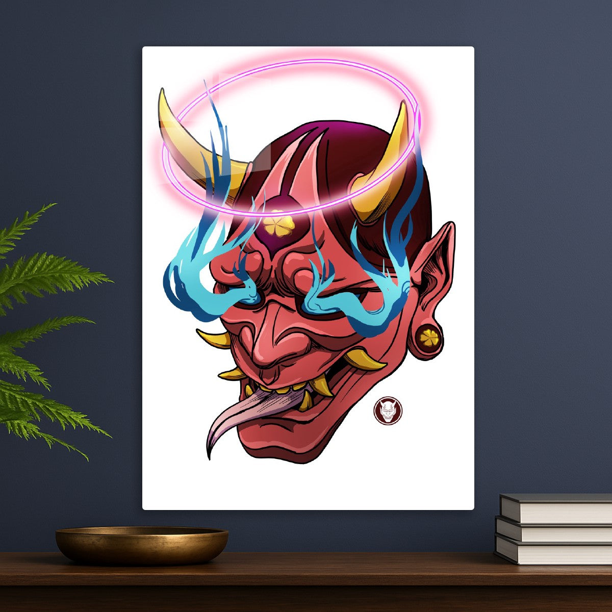 Japanese Hannya Mask Oni Demon