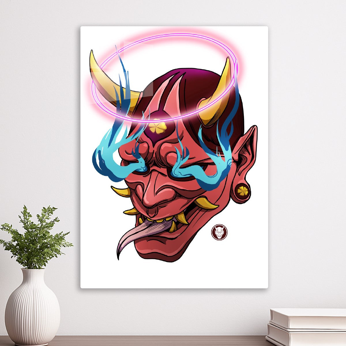 Japanese Hannya Mask Oni Demon
