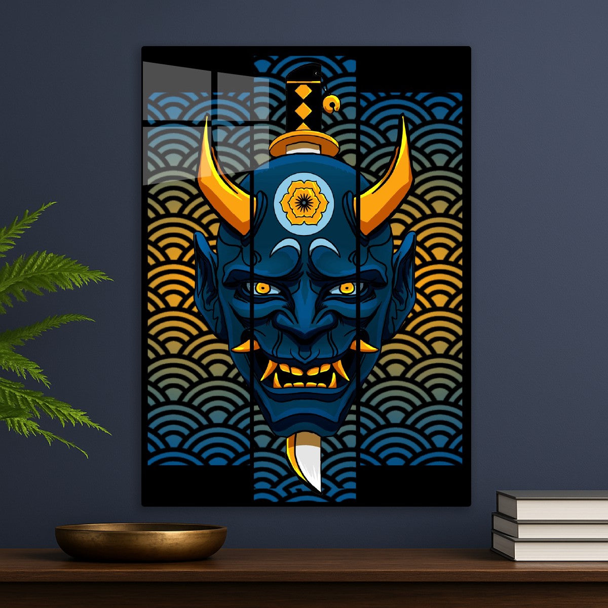 Japanese Hannya Mask Oni Demon