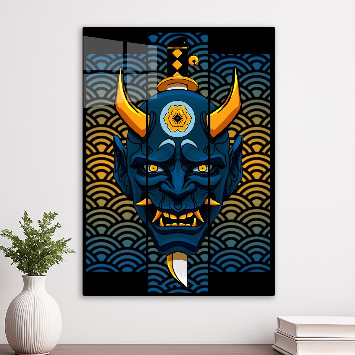 Japanese Hannya Mask Oni Demon