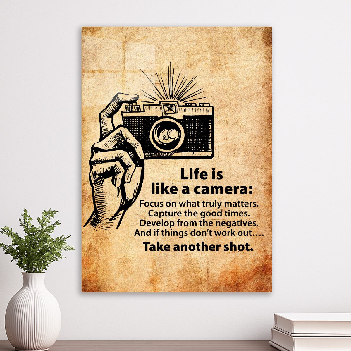 Life is like a camera