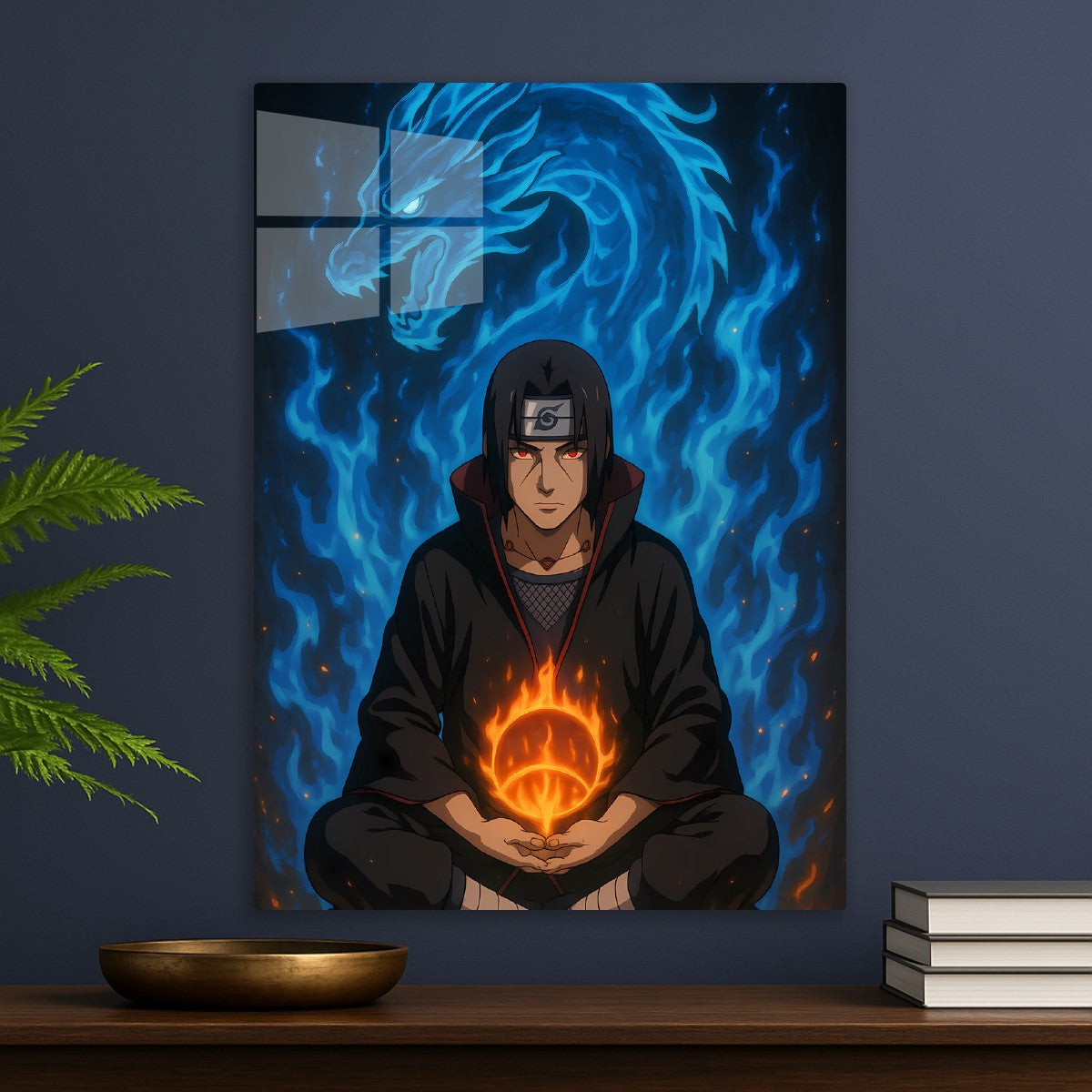 Itachi Uchiha – Fire & Blue 