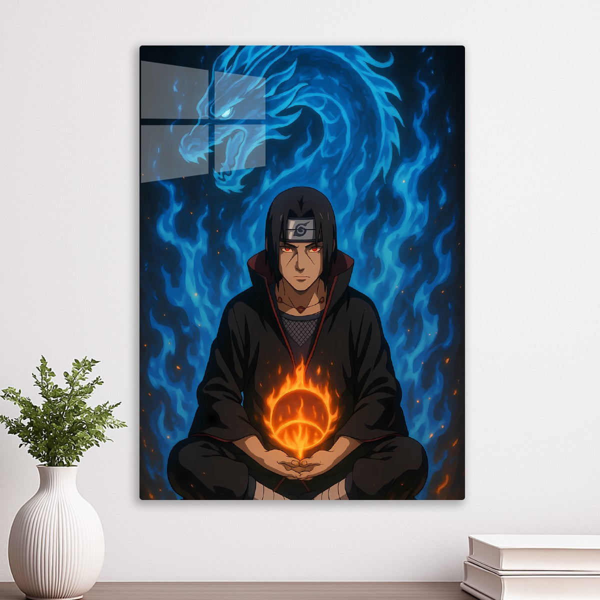 Itachi Uchiha – Fire & Blue 