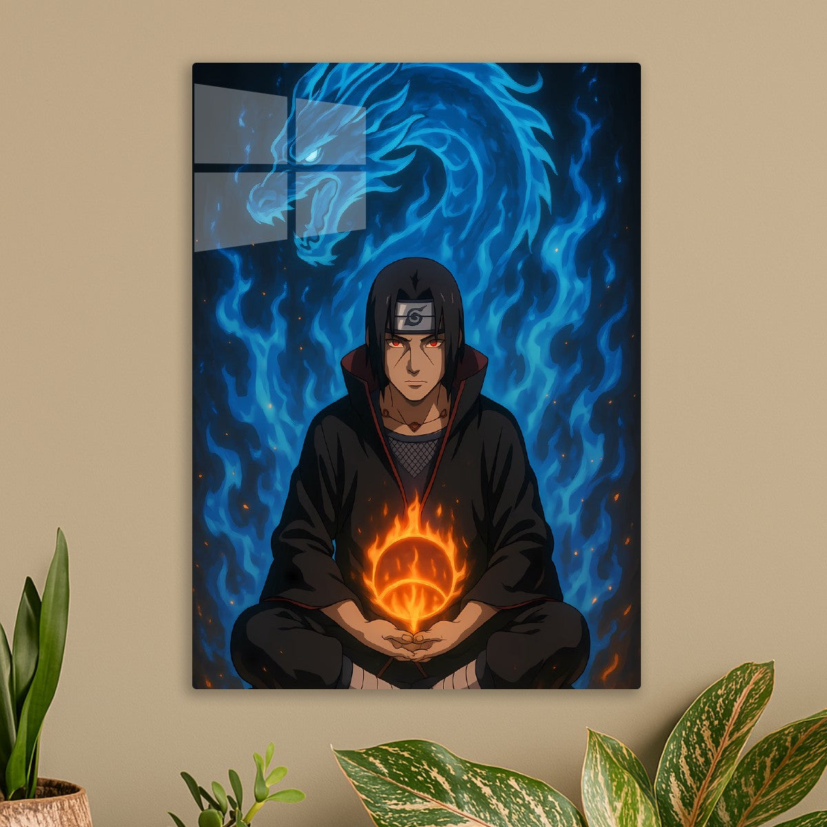 Itachi Uchiha – Fire & Blue 