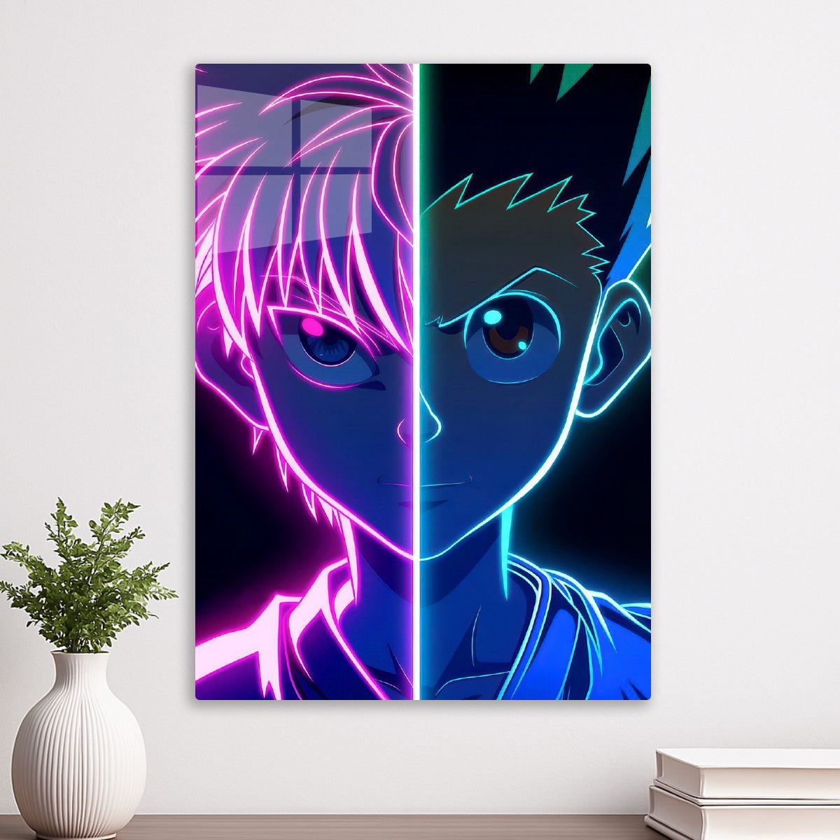Killua Zoldyck vs Gon Freecss hunter x hunter