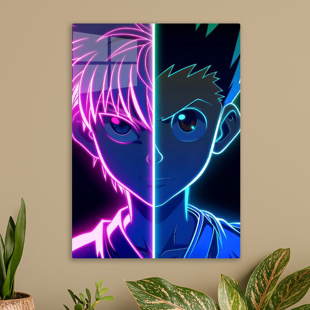 Killua Zoldyck vs Gon Freecss hunter x hunter