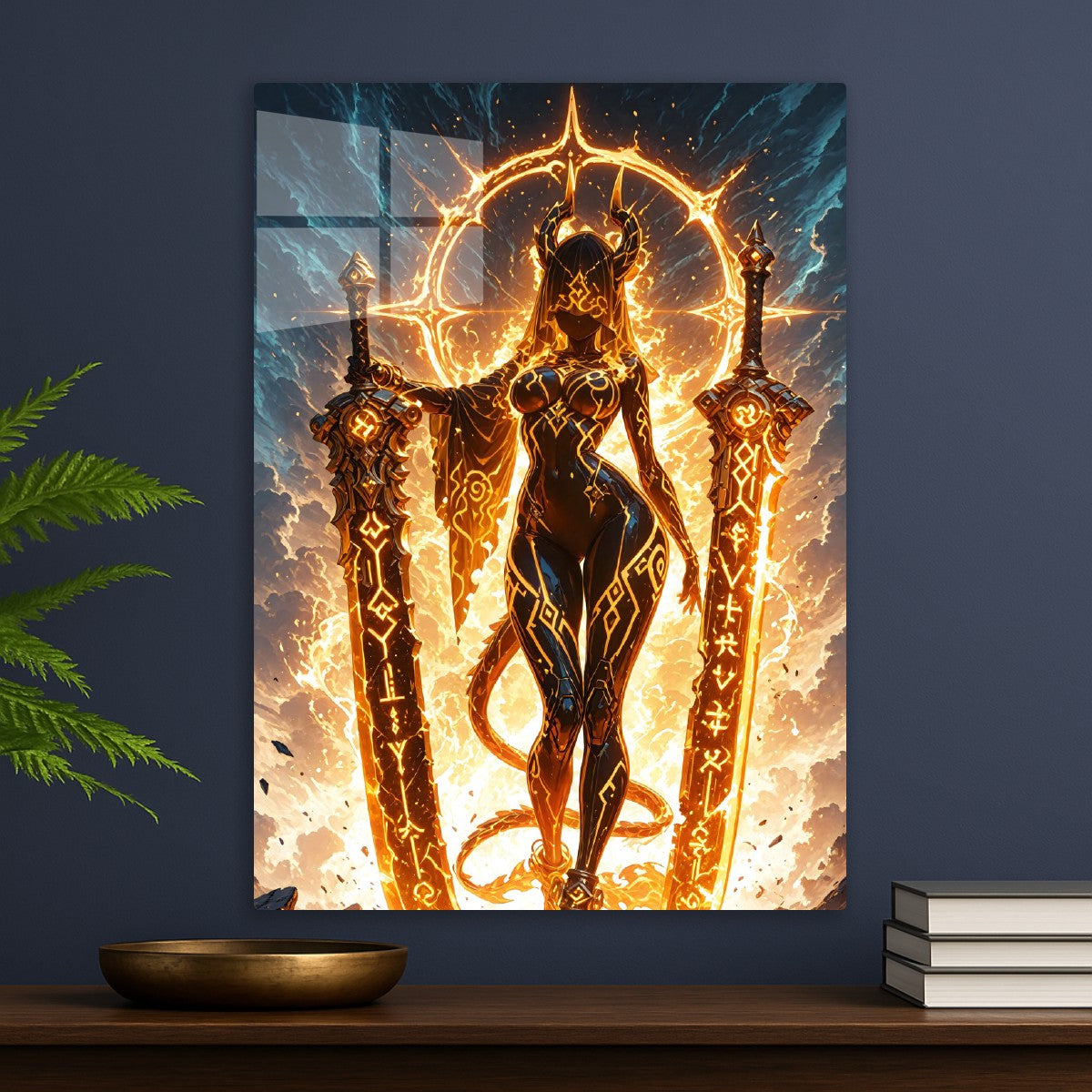 Celestial Warrior of Flames