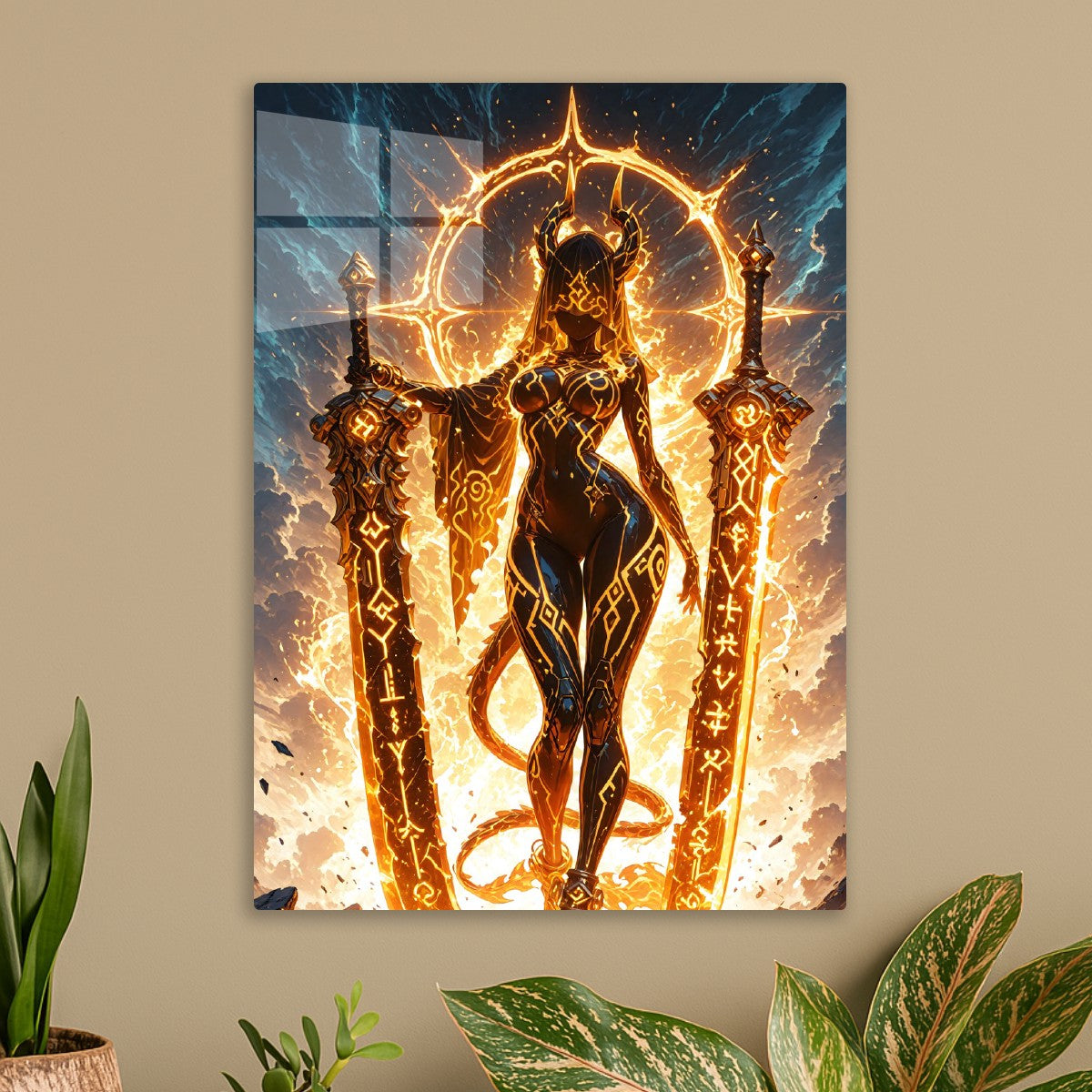 Celestial Warrior of Flames