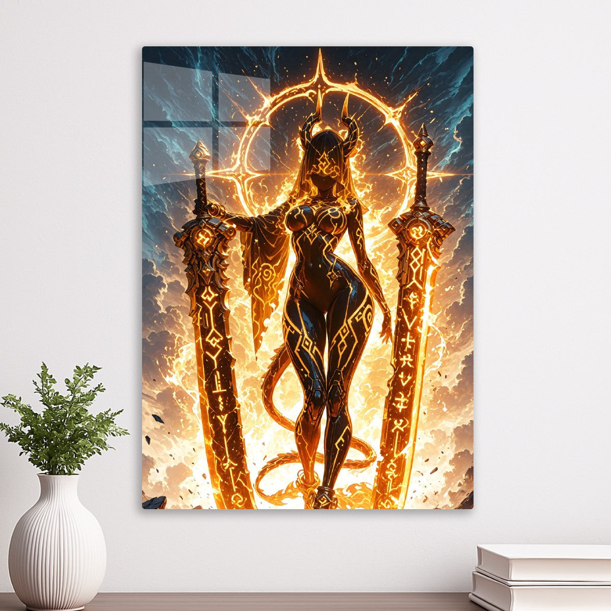 Celestial Warrior of Flames